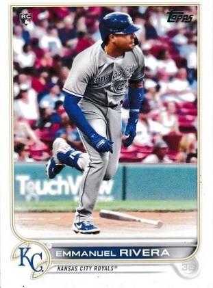 Emmanuel Rivera #18 Baseball Cards 2022 Topps