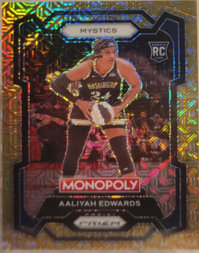 2024 Aaliyah Edwards [Gold Shimmer] #13