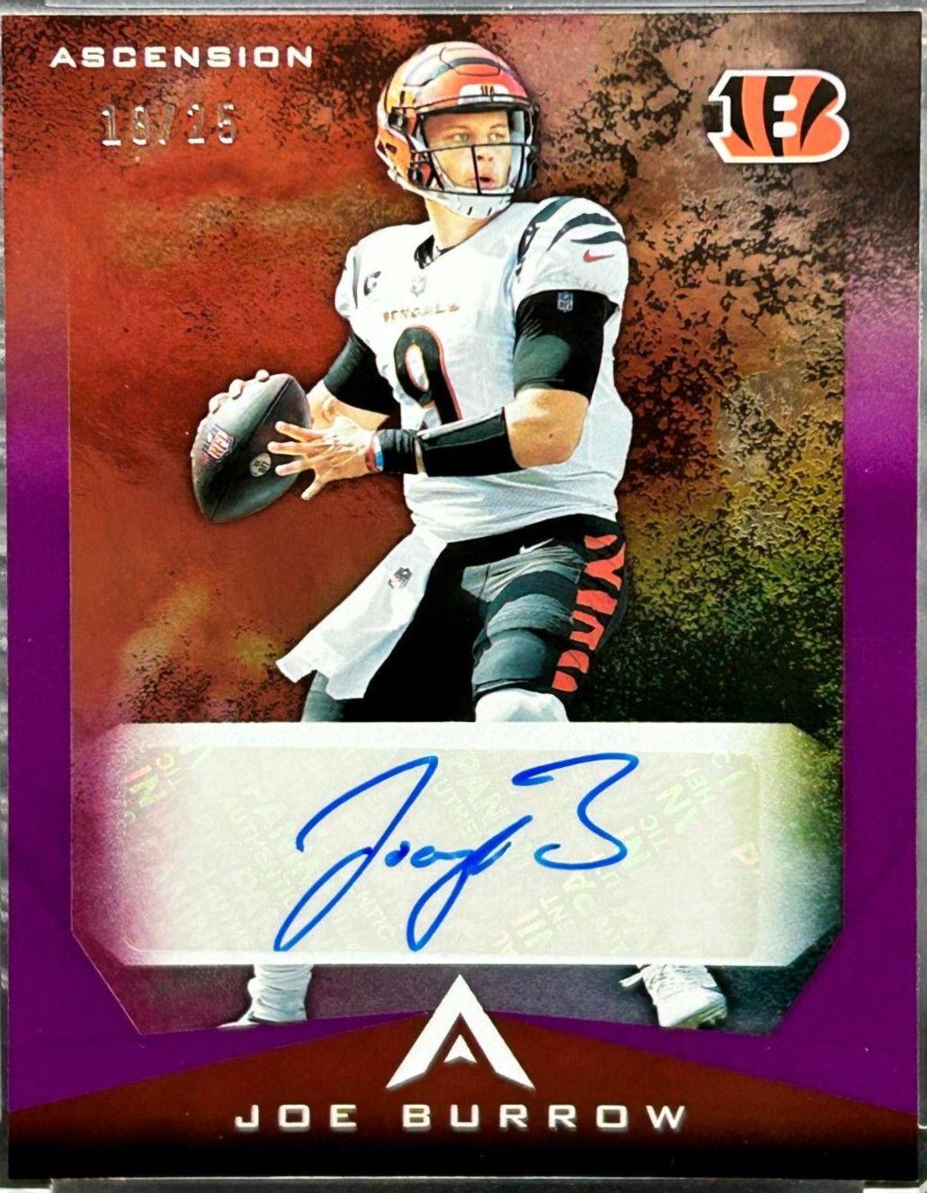 Joe Burrow [Purple] #ASC-JBU