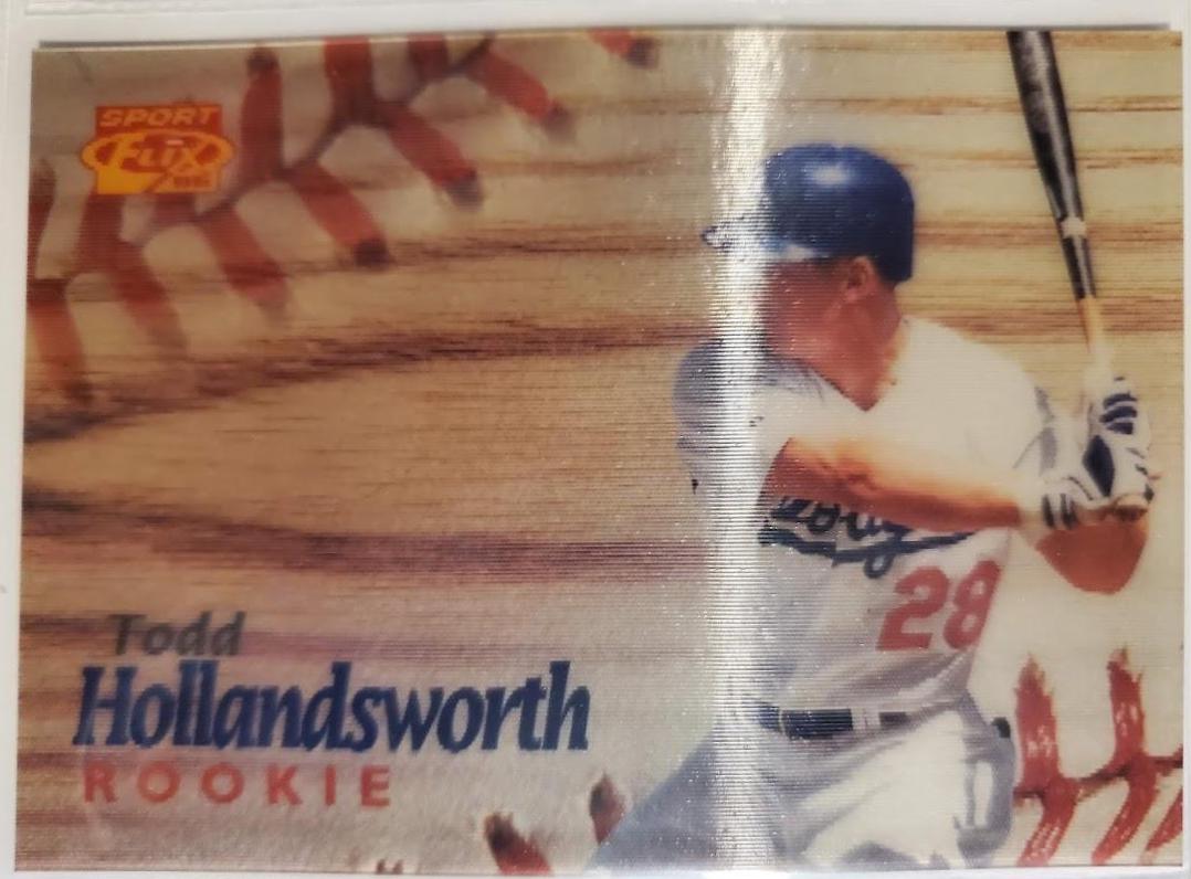 Todd Hollandsworth #122 Baseball Cards 1996 Sportflix
