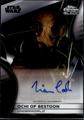 Liam Cook as Ochi of Bestoon | Star Wars 2025 Topps Smugglers Outpost Chrome Black Autograph