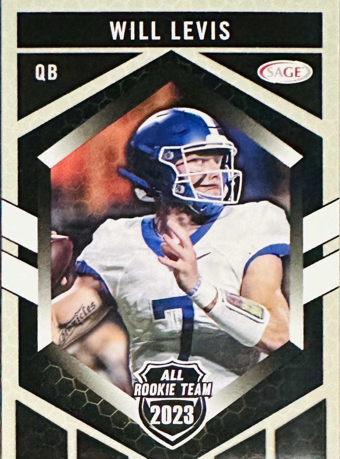 Will Levis #RT-183 Football Cards 2023 Sage