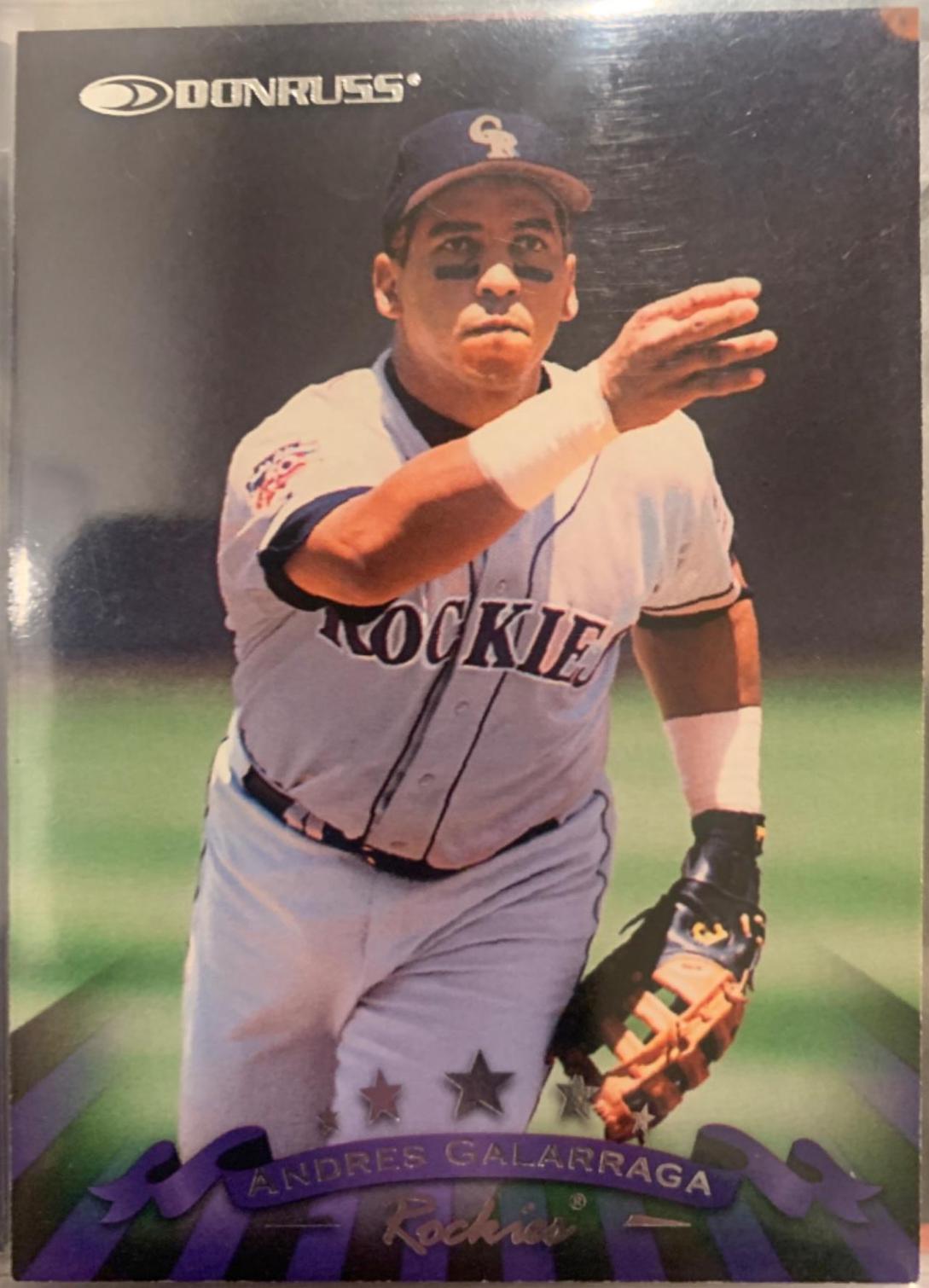Andres Galarraga #32 Baseball Cards 1998 Donruss