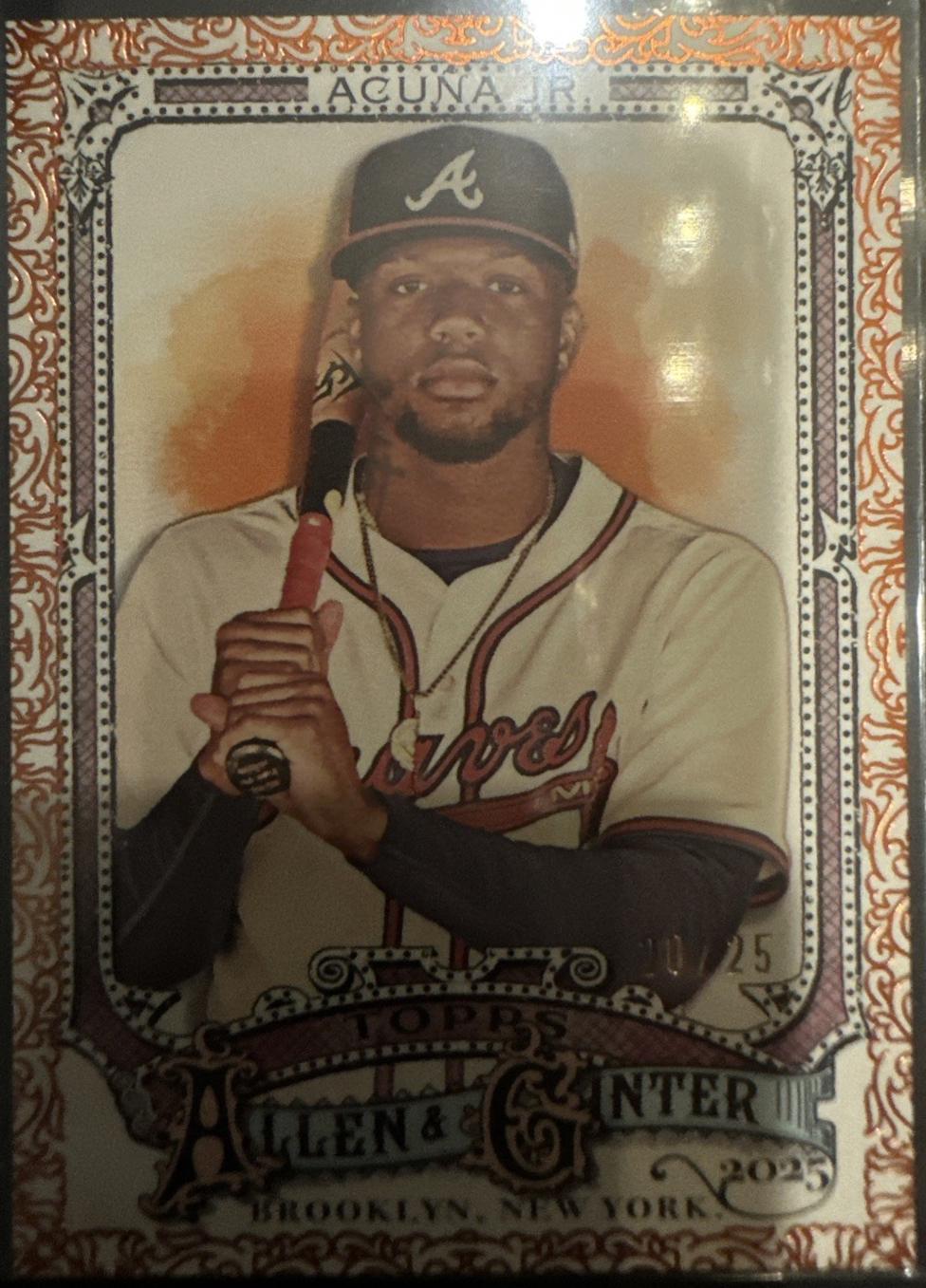 Ronald Acuna Jr. [Orange Foil] #103