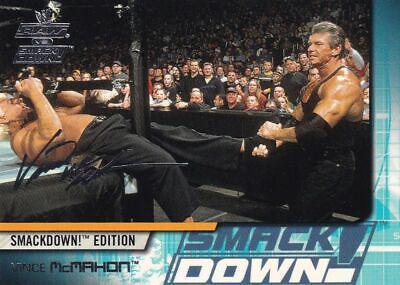 Vince McMahon #62 Wrestling Cards 2002 Fleer WWE Raw vs Smackdown