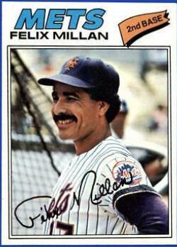 Felix Millan #605 1977 Topps Baseball