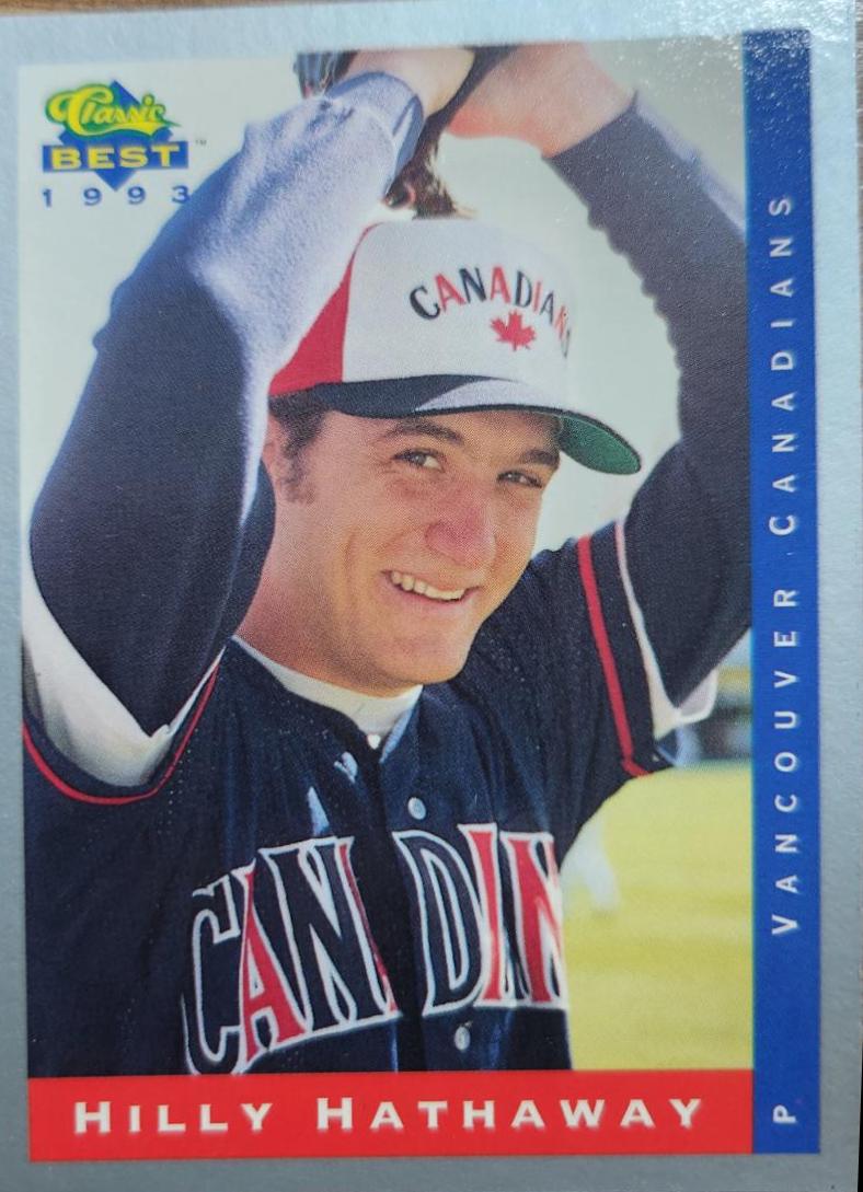 Hilly Hathaway #6 Baseball Cards 1993 Classic Best