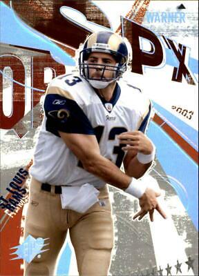 Kurt Warner #13 Football Cards 2003 Spx
