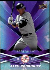 Alex Rodriguez #64 Baseball Cards 2009 Upper Deck Spectrum Prices