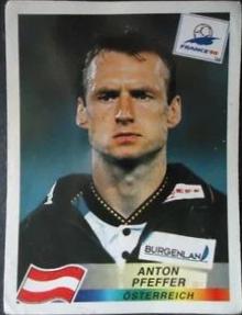 Anton Pfeffer #141 1998 Panini France World Cup Stickers Soccer