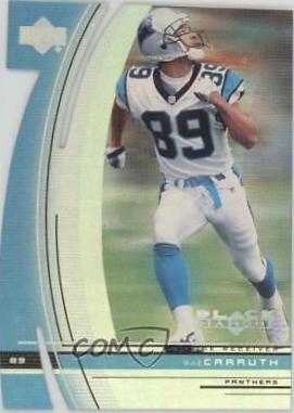 Rae Carruth #16 Football Cards 1999 Upper Deck Black Diamond