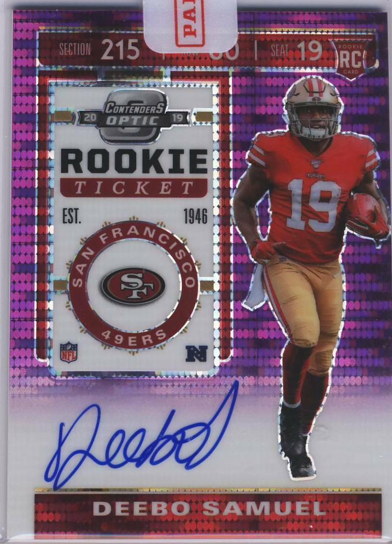 Deebo Samuel [Autograph Purple Pulsar] #111