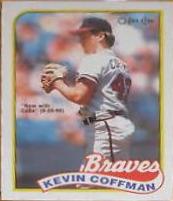 Kevin Coffman #44 Baseball Cards 1989 O Pee Chee