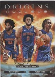 Cade Cunningham, Jaden Ivey, Saddiq Bey