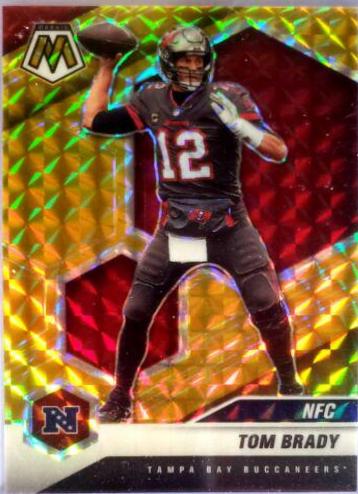 Tom Brady [Gold Mosaic] #201
