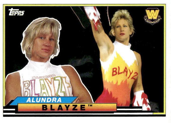 Alundra Blayze #BL-1 Wrestling Cards 2018 Topps WWE Heritage Big Legends