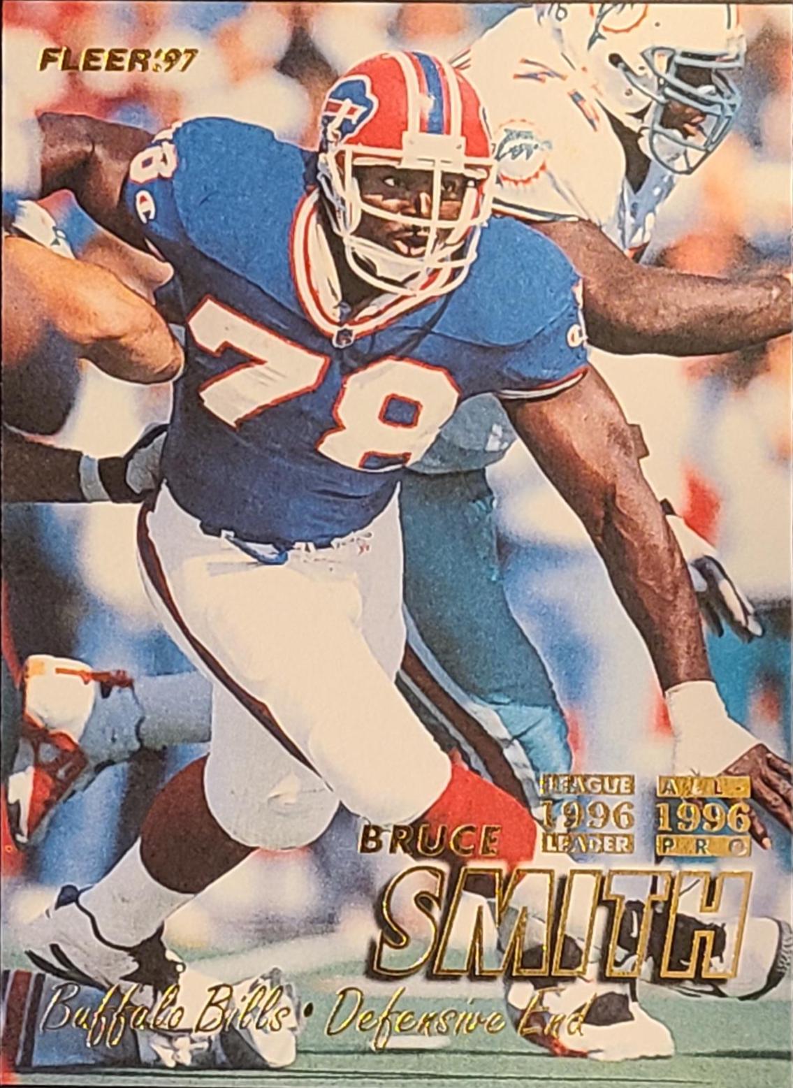 Bruce Smith #161 1997 Fleer Football