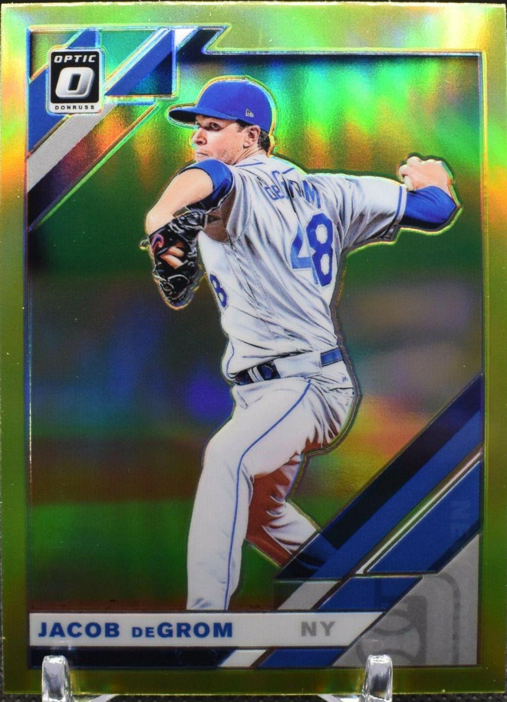 Jacob deGrom #123 2019 Panini Donruss Optic Baseball