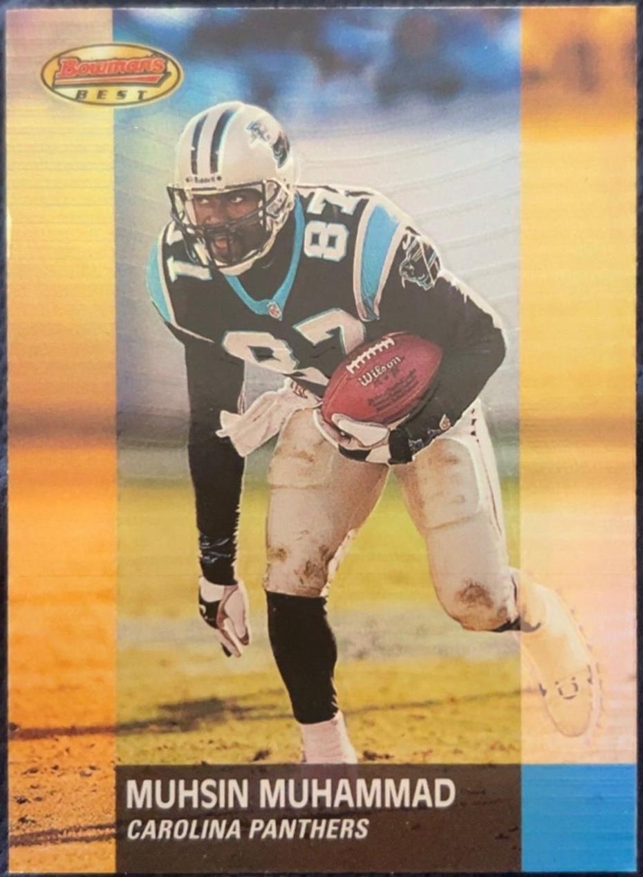 Muhsin Muhammad #5 Football Cards 2001 Bowman's Best
