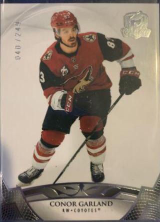 Conor Garland #4 Hockey Cards 2020 Upper Deck The Cup