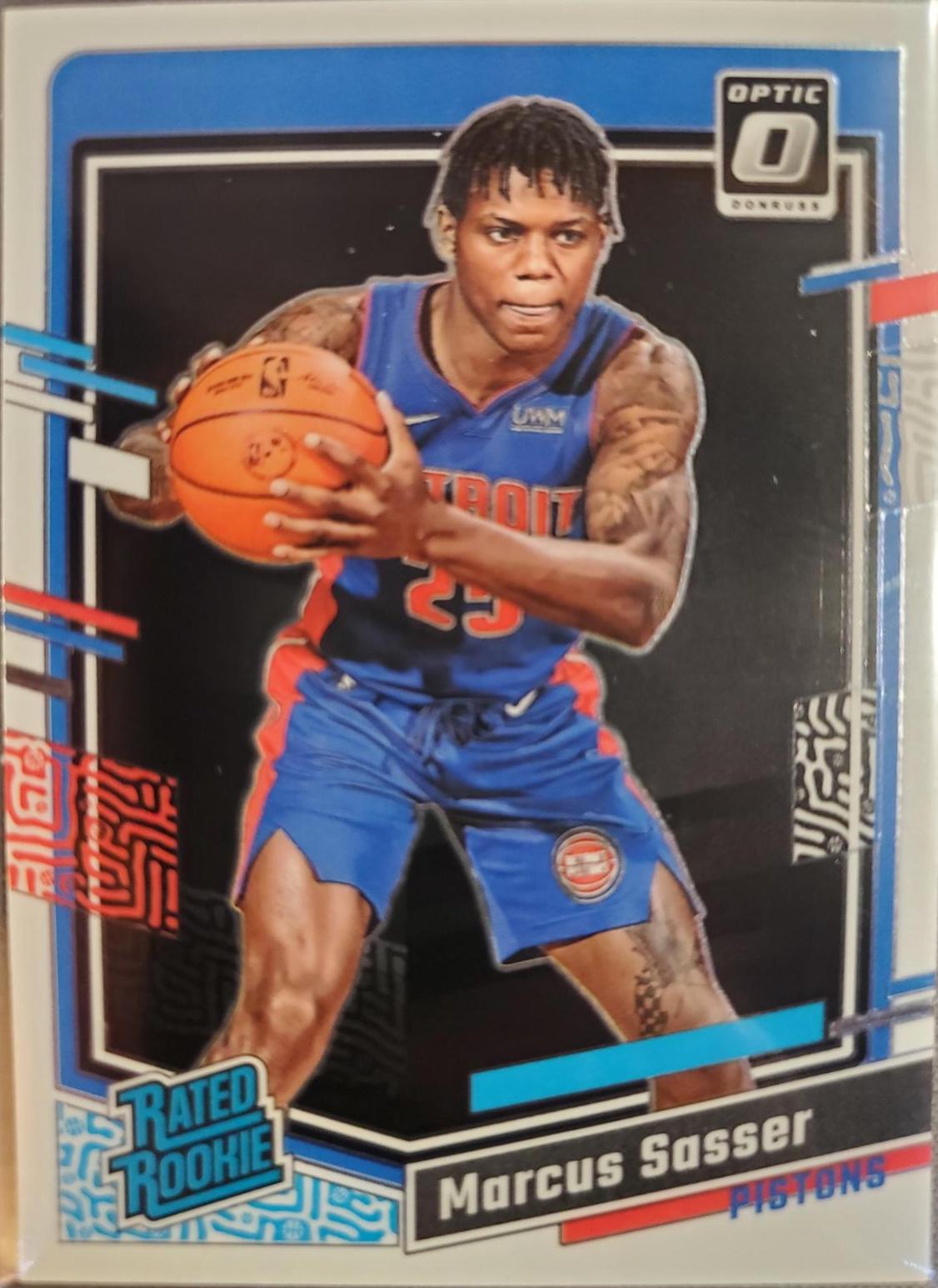 Marcus Sasser #242 Basketball Cards 2023 Panini Donruss Optic