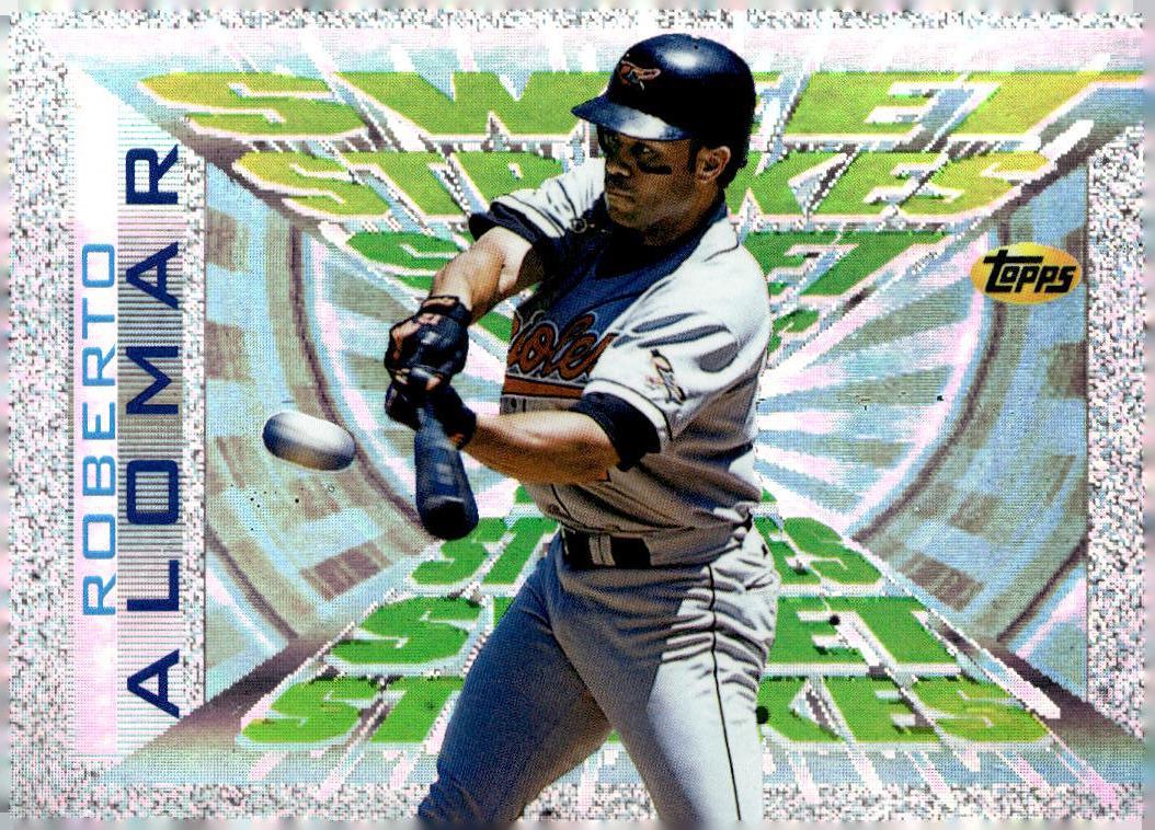 Roberto Alomar #SS1 Baseball Cards 1997 Topps Sweet Strokes