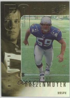 Andy Katzenmoyer #99 1999 SPx Football