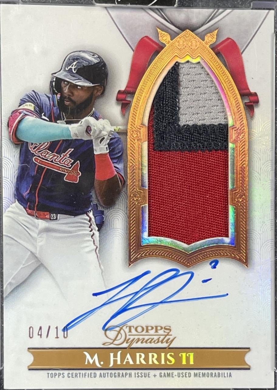 Michael Harris II [Autograph Patch Vertical] #DAPB-MH3