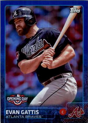 Evan Gattis #21 Baseball Cards 2015 Topps Opening Day