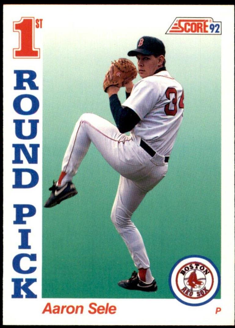 Aaron Sele #809 Baseball Cards 1992 Score