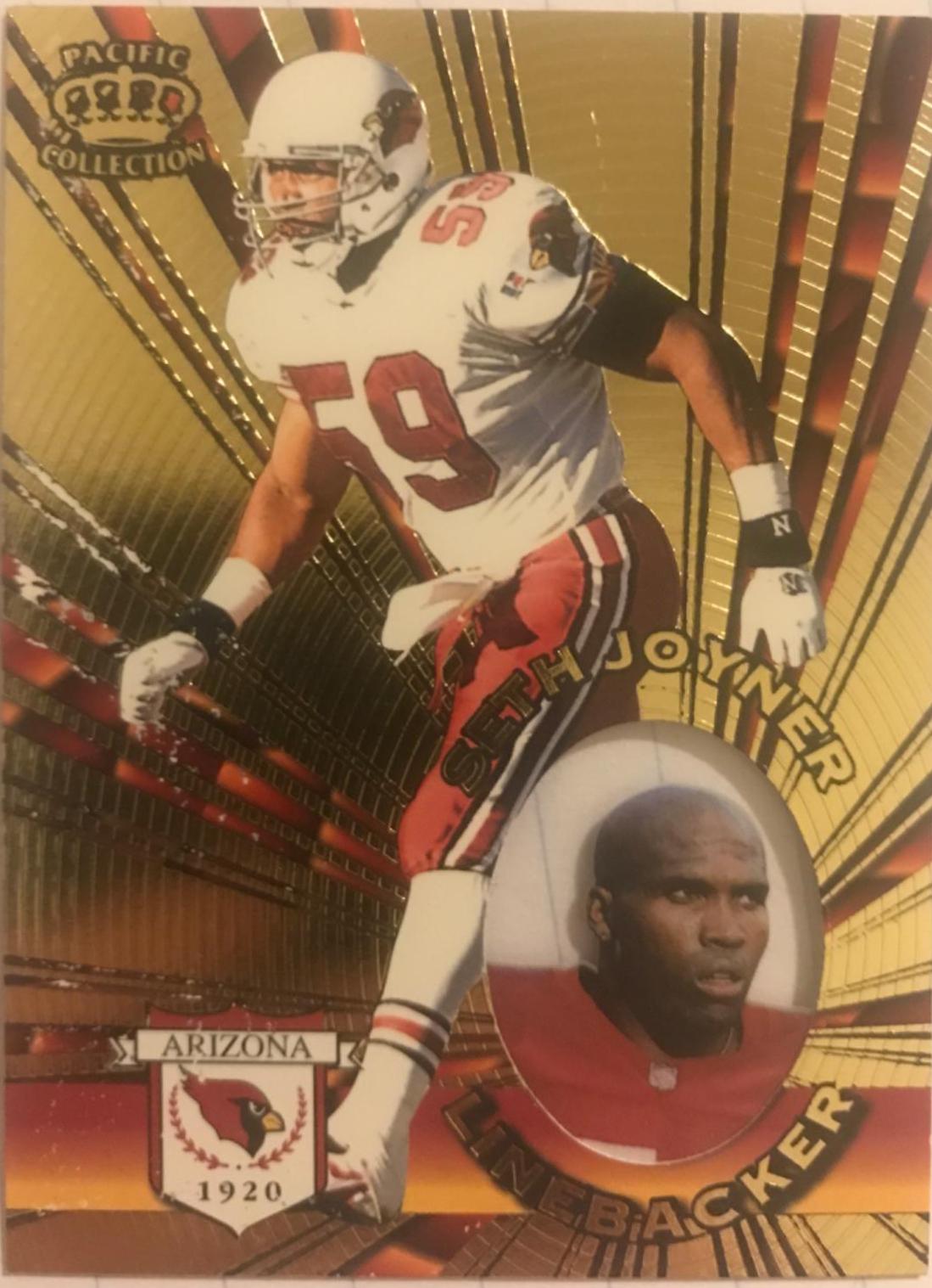 Seth Joyner #I-3 Football Cards 1996 Pacific Invincible