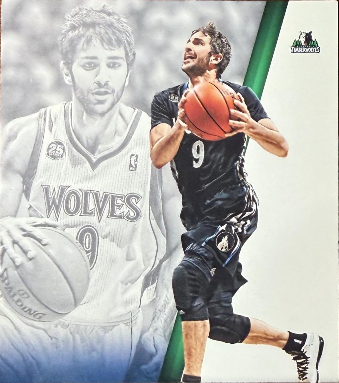 Ricky Rubio #1 Basketball Cards 2014 Panini Prestige