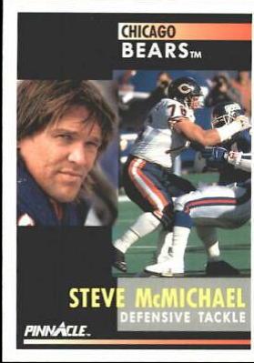Steve McMichael #170 1991 Pinnacle Football