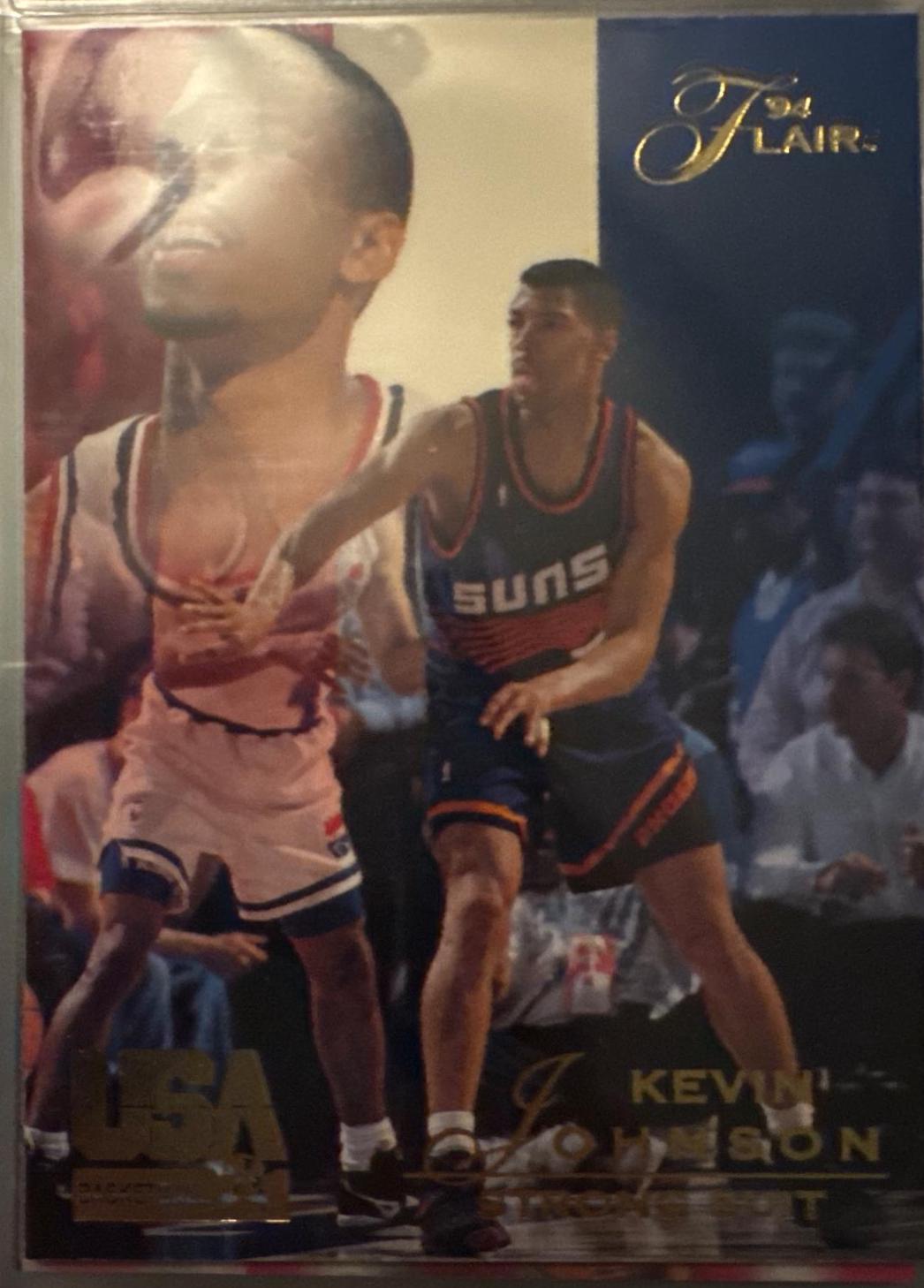 Kevin Johnson #M1 1994 Flair USA Basketball