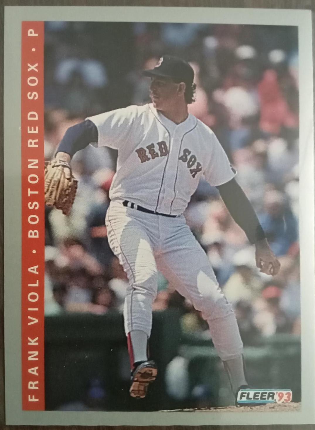 Frank Viola #185 Baseball Cards 1993 Fleer