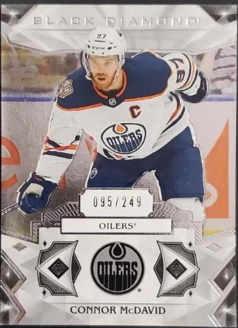 Connor McDavid #BDB-CM Hockey Cards 2019 Upper Deck Black Diamond