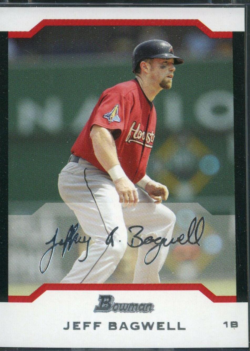 Jeff Bagwell #113 2004 Bowman Baseball