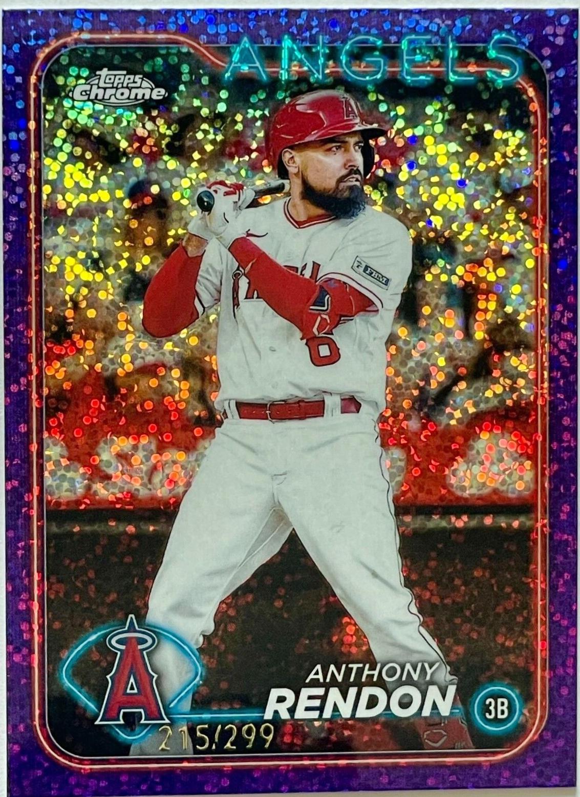 Anthony Rendon [Purple Speckle Refractor] #61