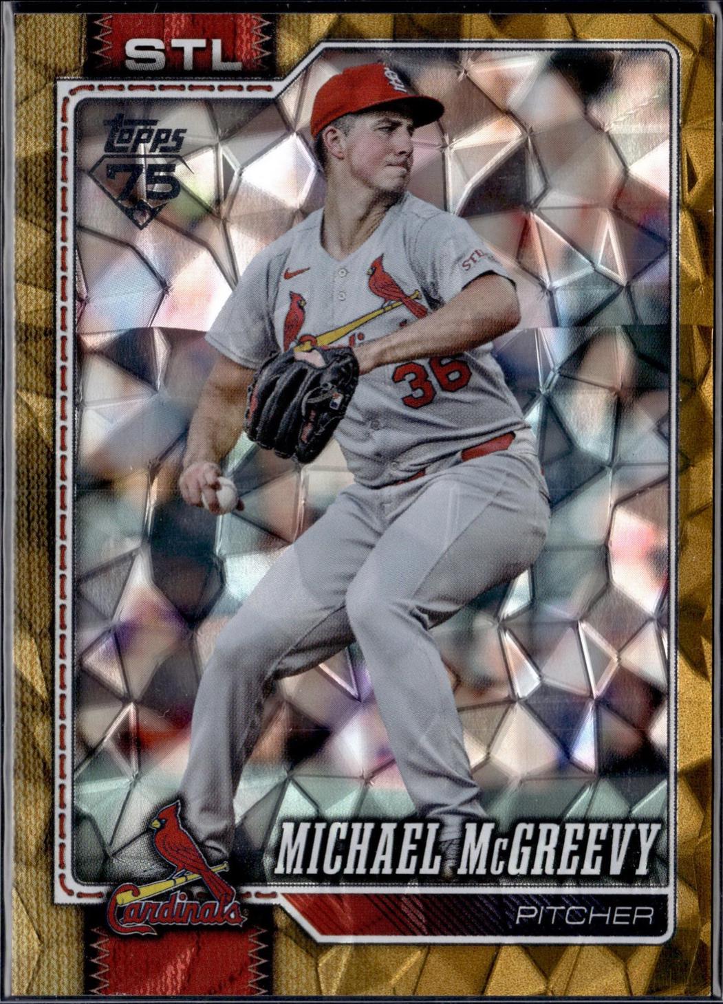 Michael McGreevy [Gold Diamante] (2026 Topps)