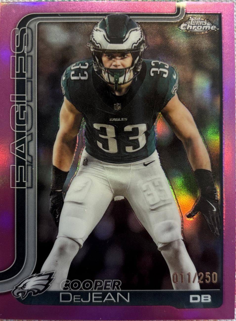 Cooper DeJean [Pink Refractor] #252