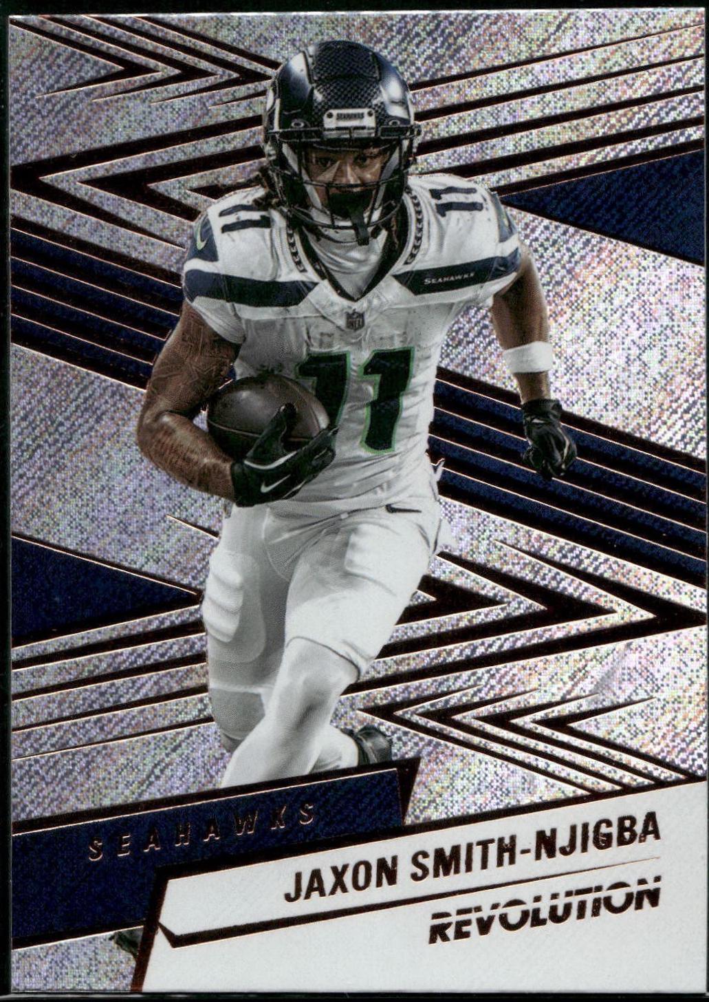 Jaxon Smith-Njigba [Holo Green] #51 Prices | 2025 Panini Revolution ...