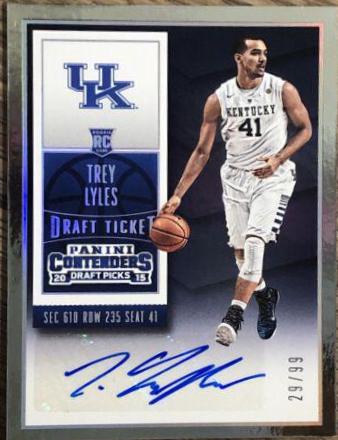Trey Lyles [Autograph Draft Ticket] #146