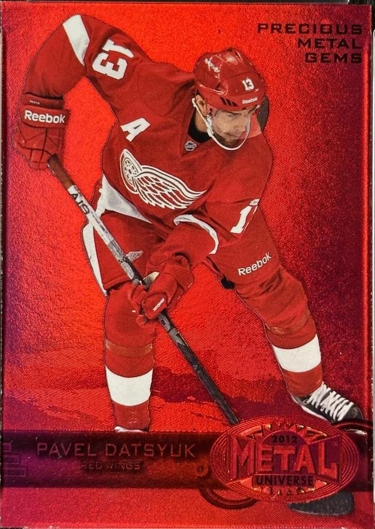 Pavel Datsyuk [Precious Metal Gems Red] #19