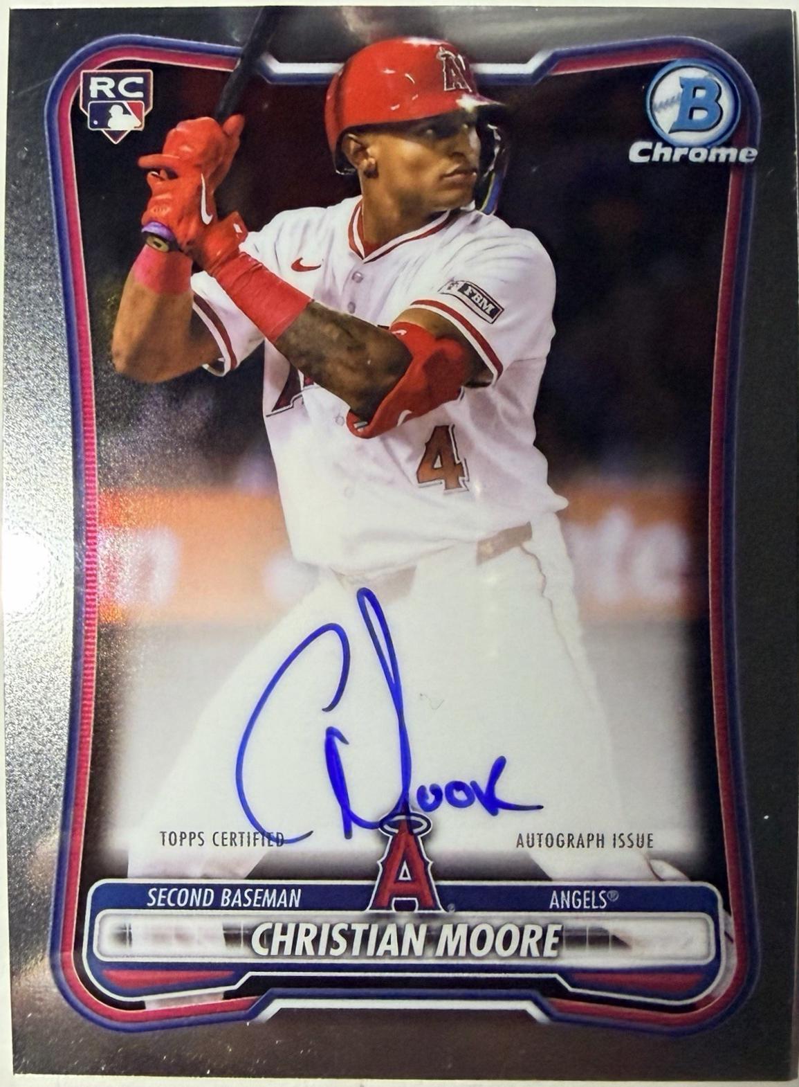 Christian Moore #CRA-CM Prices | 2026 Bowman Chrome Rookie
