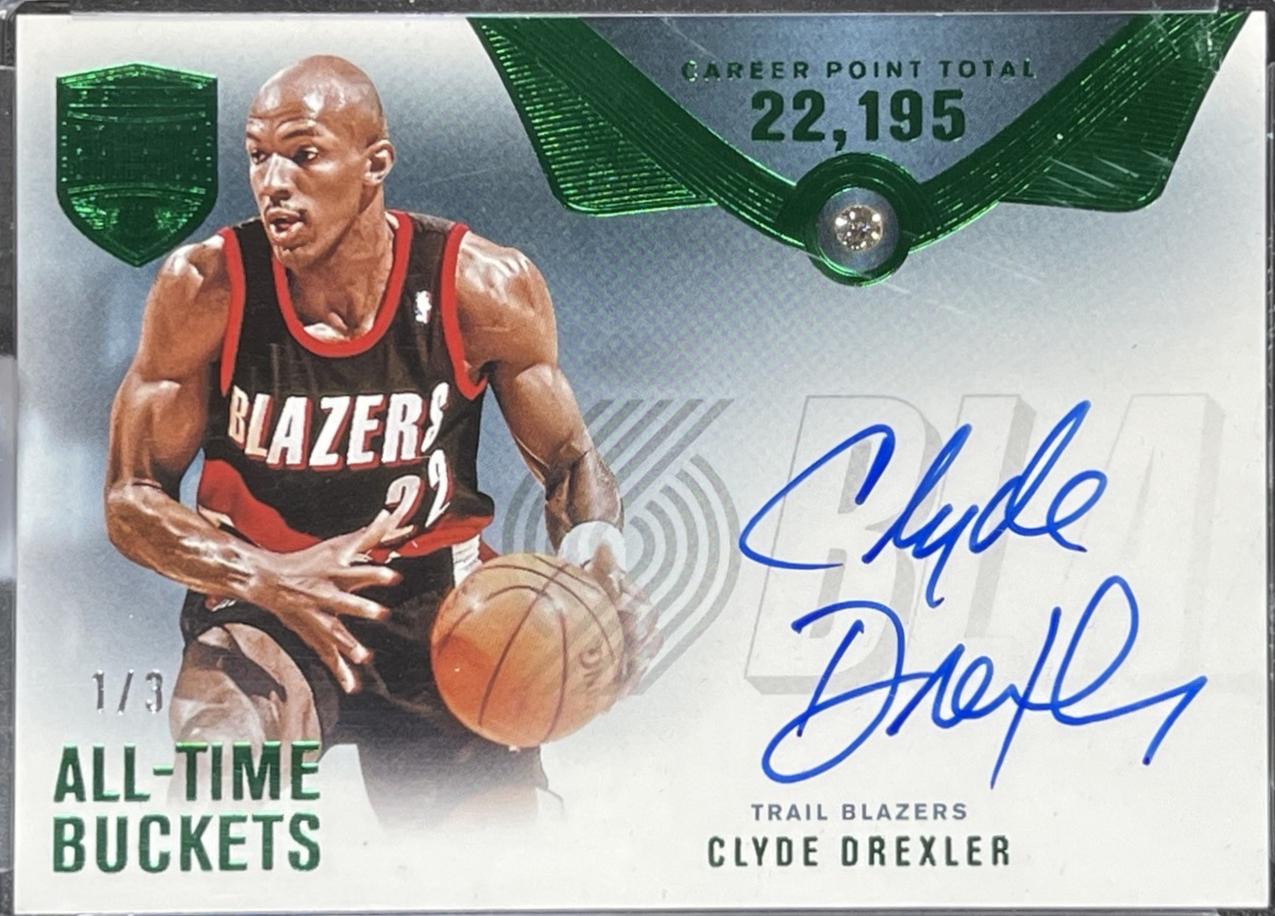 Clyde Drexler [Emerald] #11 Prices | 2024 Panini Eminence All-Time