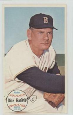 Dick Radatz #40 Baseball Cards 1964 Topps Giants