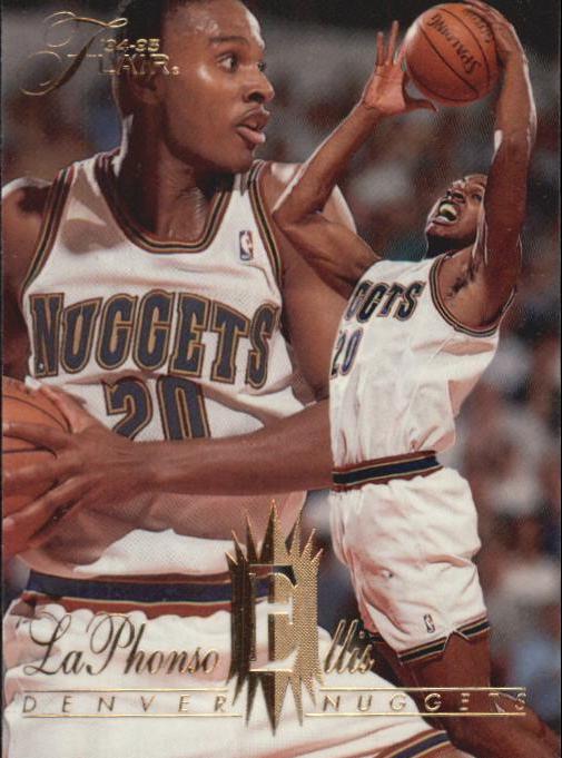 LaPhonso Ellis #39 Basketball Cards 1994 Flair
