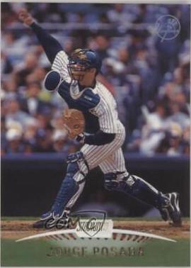 Jorge Posada #58 Baseball Cards 1999 Stadium Club