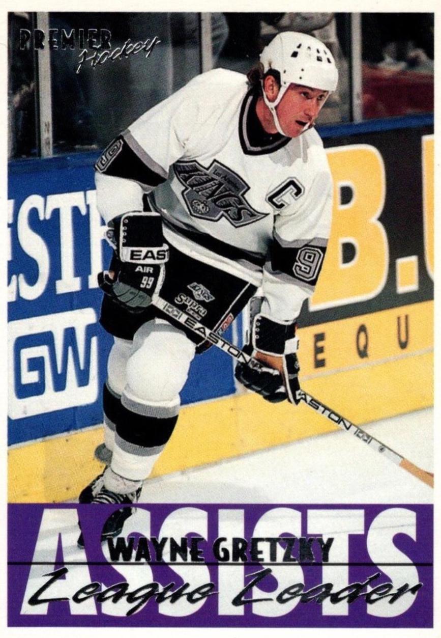 Wayne Gretzky #154 1994-95 Topps Premier Hockey