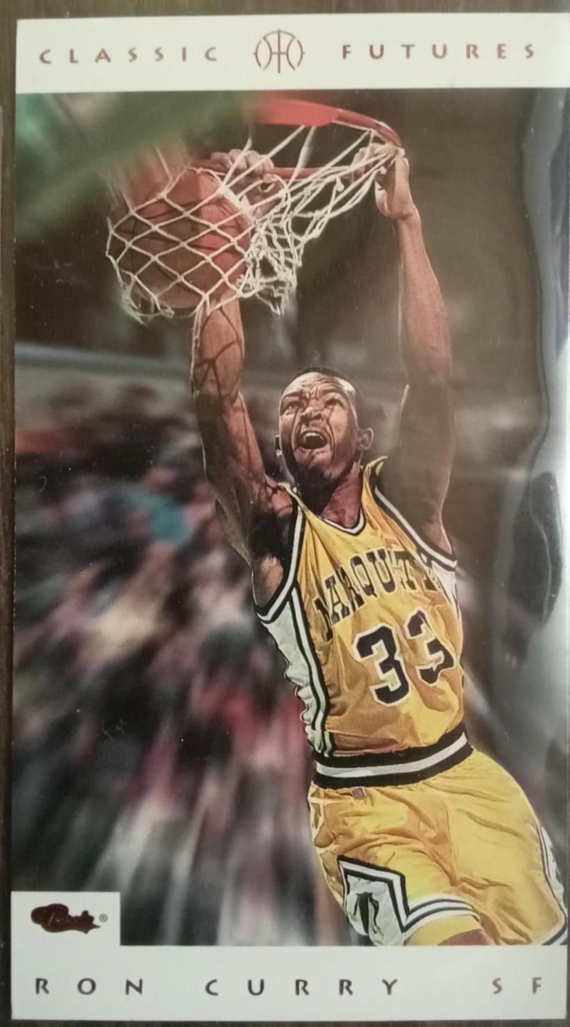 Ron Curry #41 Basketball Cards 1993 Classic Futures